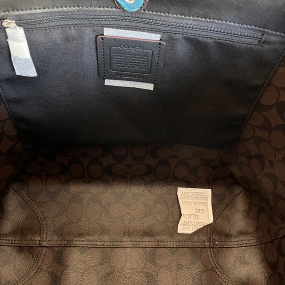 Coach Leopard City Tote - Picture 3 of 3